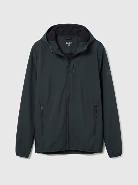 XSIDE Standart Kalıp Kapüşonlu Erkek İnce Mont - W50068Z8-P0Z