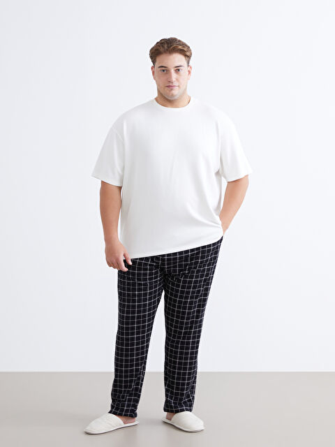 LC WAIKIKI Standart Kalıp Ekose Erkek Pijama Alt - W50112Z8-LQJ