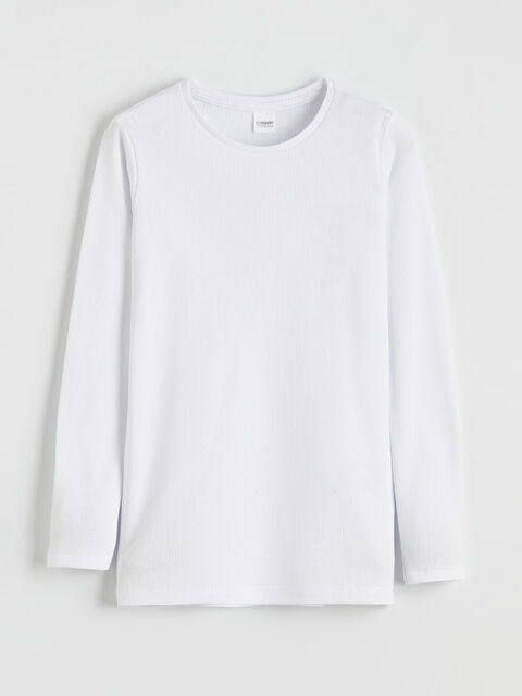 LCW Kids Bisiklet Yaka Erkek Çocuk Termal İçlik - W50154Z4-JYX