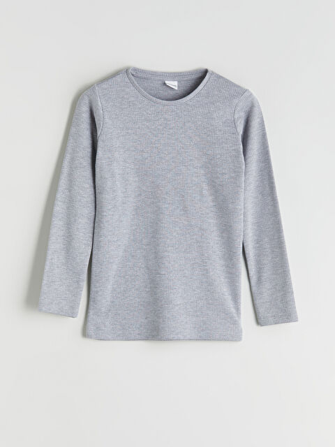 LCW Kids Bisiklet Yaka Erkek Çocuk Termal İçlik - W50154Z4-LAL