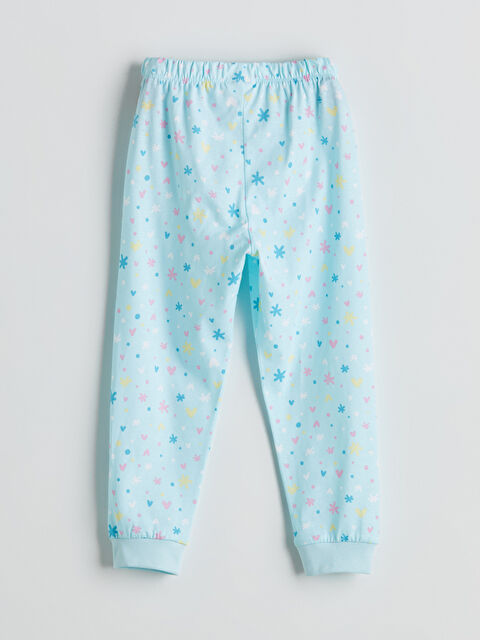 LCW Kids Beli Lastikli Kız Çocuk Jogger Pijama Altı - W50840Z1-LTY