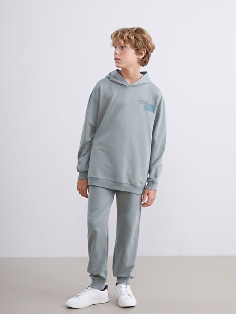 LCW Kids Kapüşonlu Erkek Çocuk Eşofman Takım - W51465Z4-VE2