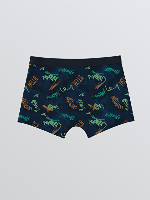 LCW Kids Baskılı Erkek Çocuk Boxer - W51638Z4-LSJ