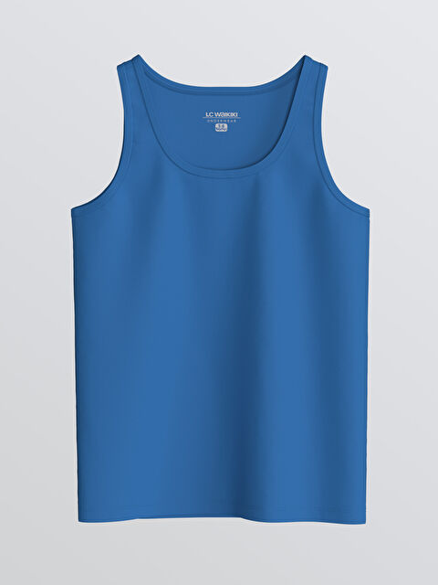 LCW Kids Bisiklet Yaka Erkek Çocuk Atlet - W51759Z1-GZT