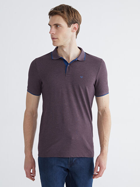 LCWAIKIKI Classic Polo Yaka Düz Erkek Tişört - W52058Z8-LCQ