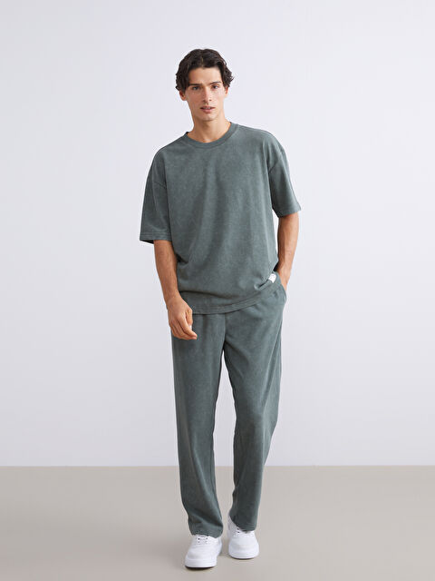 XSIDE Bol Kalıp Erkek Eşofman Altı - W52326Z8-J2L