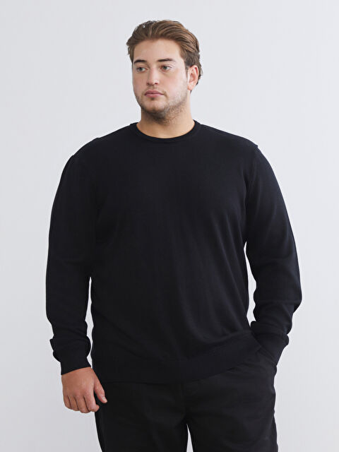 LCWAIKIKI Classic Bisiklet Yaka Erkek Triko Kazak - W52331Z8-CVL