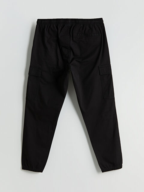 08sircus side out cargo pants 黒　5 Satin belted cargo pants – 08sircus