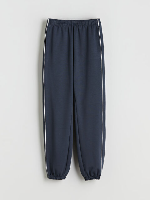 LCW Kids Beli Lastikli Kız Çocuk Jogger Eşofman Alt - W52588Z4-YE4