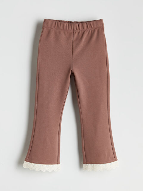 LCW Kids Beli Lastikli Kız Çocuk Tayt - W52849Z1-REF