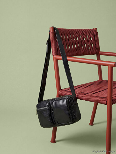 LCW ACCESSORIES Τεχνητό Δέρμα Ανδρική Τσάντα Ώμου - W53290Z8-CVL