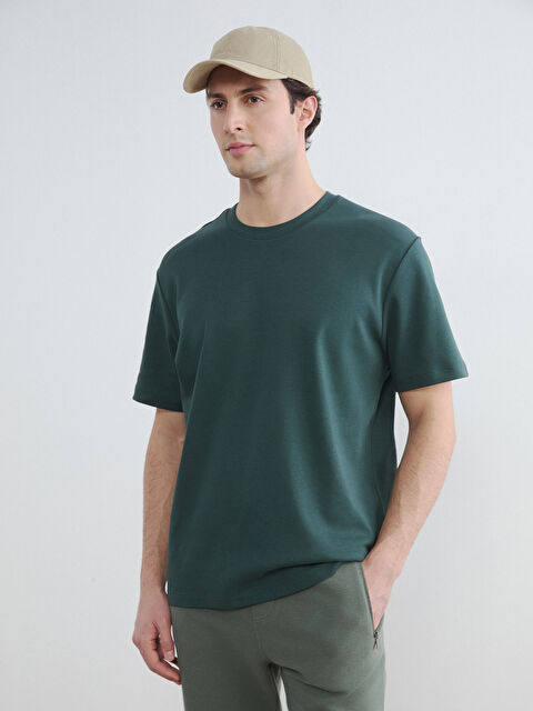 LCWAIKIKI Classic Crew Neck Short Sleeve Men's T-Shirt - W53870Z8-2VV