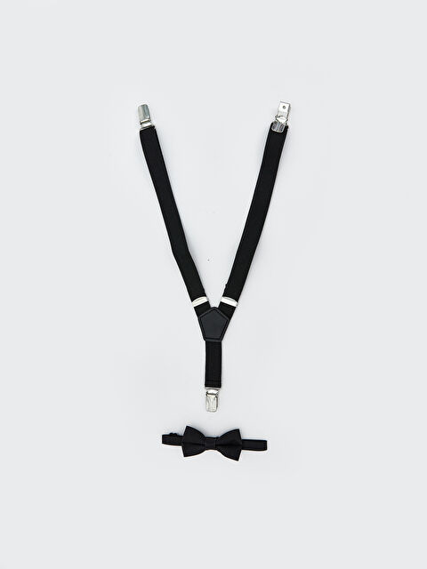 LCW baby Erkek Bebek Papyon ve Pantolon Askısı - W53985Z1-CVL