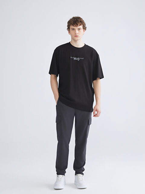 XSIDE Standart Kalıp Erkek Eşofman Altı - W54364Z8-VX9