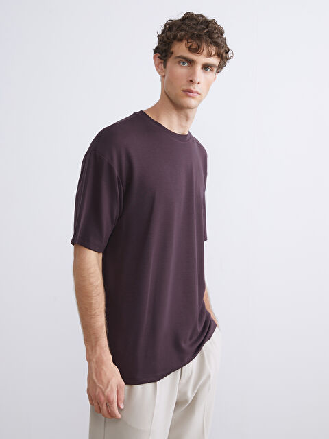 LCW Vision Bisiklet Yaka Erkek Tişört - W54467Z8-HHD