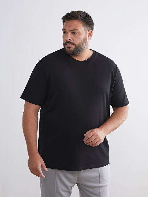 SOUTHBLUE Bisiklet Yaka Penye Erkek Tişört - W55136Z8-CVL