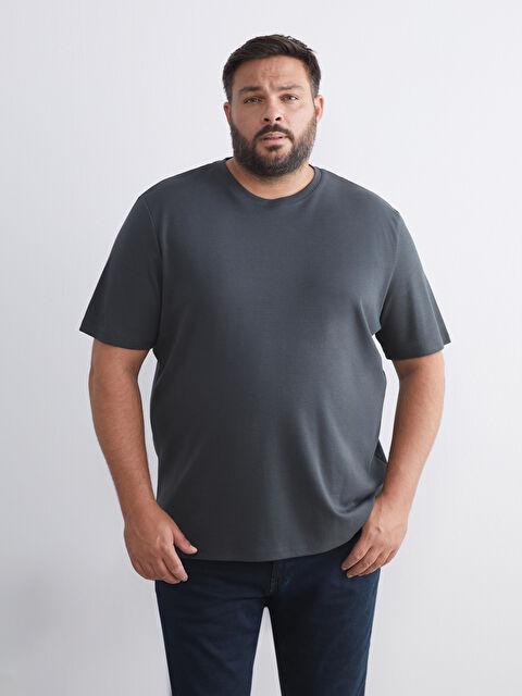 SOUTHBLUE Bisiklet Yaka Baskılı Penye Erkek Tişört - W55136Z8-R4X