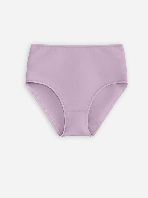 LCW DREAM Yüksek Bel Düz Klasik Külot - W55490Z8-VLG