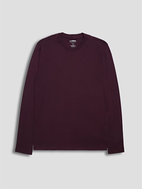 LCWAIKIKI Classic Man BORDEAUX Sweatshirt - W55994Z8-SPK