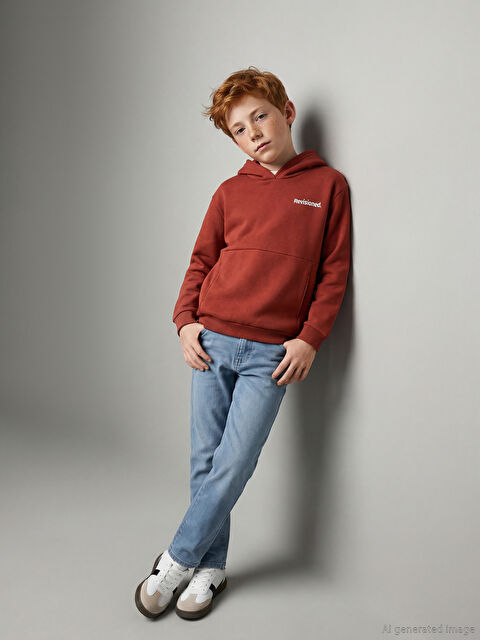 LCW Kids Slim Fit Erkek Çocuk Pantolon - W56484Z4-JRW