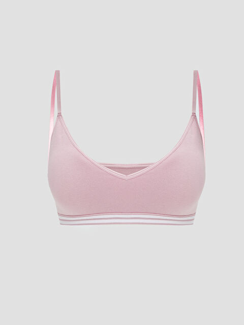 LCW Young Balensiz Dolgusuz Şerit Detaylı Büstiyer - W56841Z8-QVT