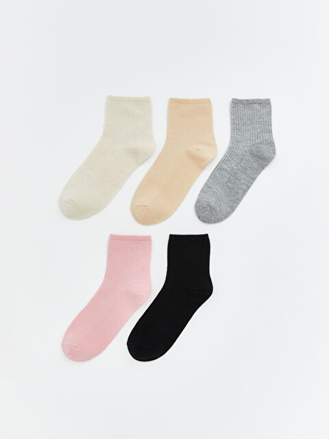 LCW DREAM Women's Ankle Socks 5 Pack - W57582Z8-EEW