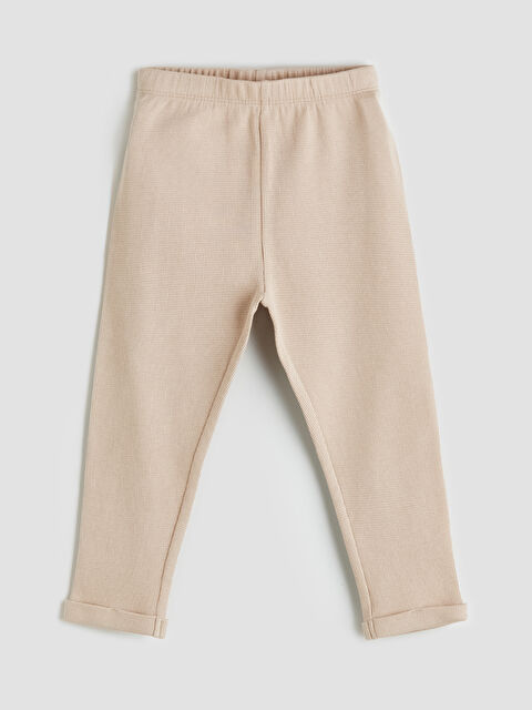 LCW baby Beli Lastikli Erkek Bebek Pantolon - W59570Z1-FNR