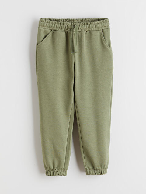 LCW Kids Beli Lastikli Erkek Çocuk Kalın Eşofman Altı - W5AB42Z1-HBV