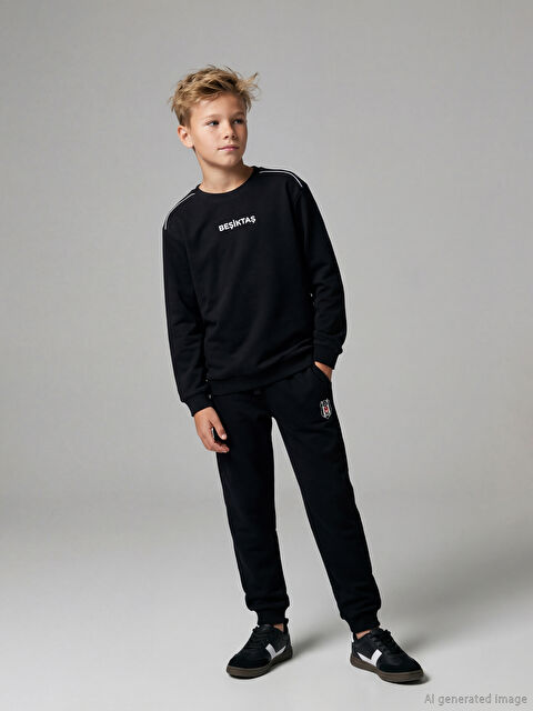 LCW Kids Beşiktaş Baskılı Erkek Çocuk Eşofman Takımı - W5AC99Z4-CVL