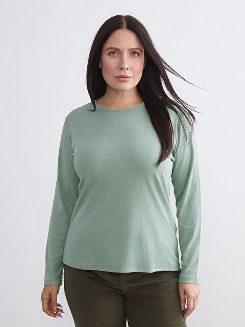 LCWAIKIKI Basic Crew Neck Women's Body - W5AE51Z8-LAF
