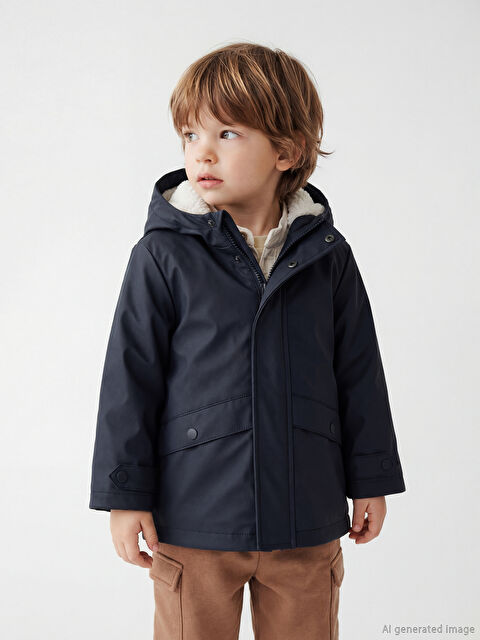 LCW baby Rüzgar Geçirmez Erkek Bebek Mont - W5AJ19Z1-SFH