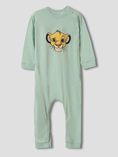 LCW baby Baby Boy TURQUOISE Jumpsuit - W5BA09Z1-GAQ