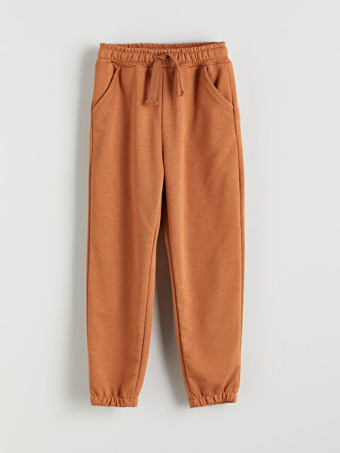 LCW Kids Beli Lastikli Basic Erkek Çocuk Jogger Eşofman Altı - W5BI11Z1-GW6