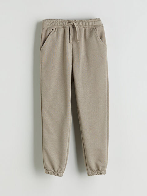LCW Kids Beli Lastikli Basic Erkek Çocuk Jogger Eşofman Altı - W5BI11Z1-KL8