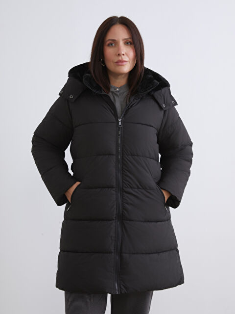 LCW Grace Kapüşonlu Kadın Şişme Mont - W5BI22Z8-CVL