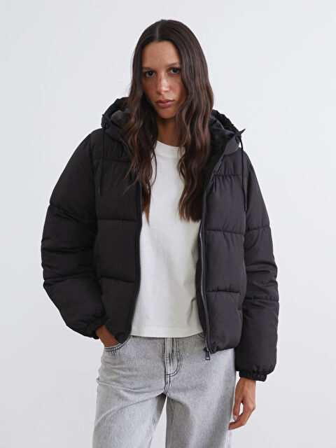 LCW Vision Ženska Puffer Jakna sa Kapuljačom - W5BK88Z8-CVL