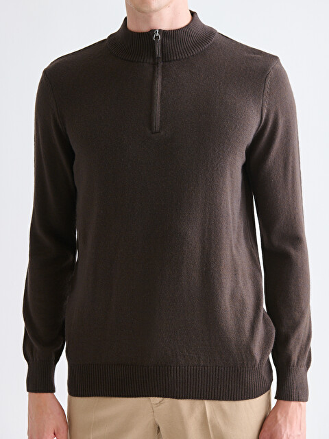 SOUTHBLUE Turtleneck Wool Blend Men's Knit Sweater - W5BL97Z8-HLD
