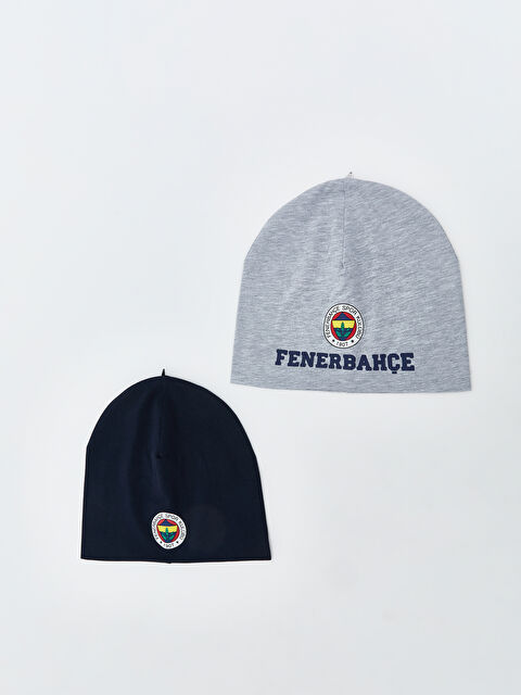 LCW ACCESSORIES Fenerbahçe Baskılı Erkek Çocuk Bere 2'li - W5CB71Z4-HKW
