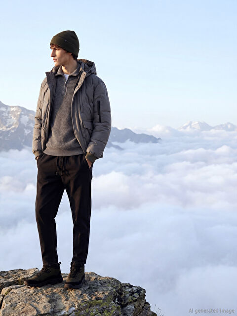 LCW Jeans 700 Straight Fit İçi Polarlı Kışlık Erkek Jean Pantolon - W5CC03Z8-M0U