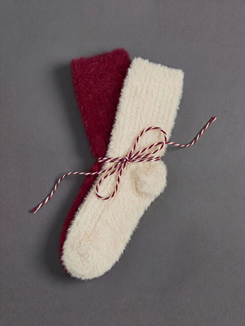 LCW DREAM Kadın Pelüş Soket Çorap 2'li - W5CD38Z8-L8P