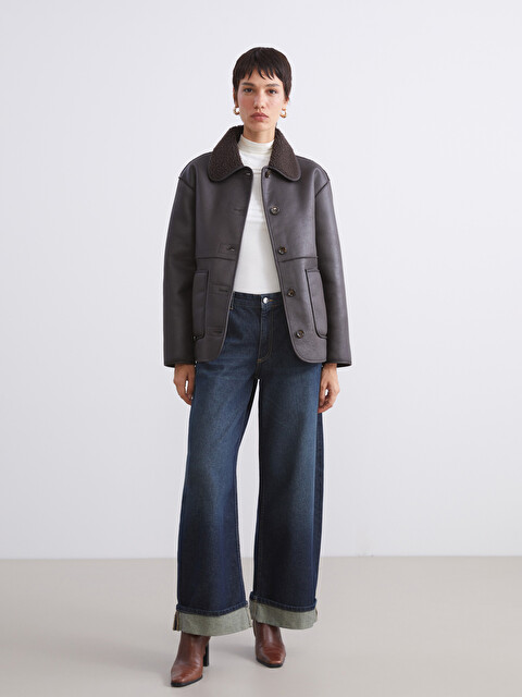 Women Faux Leather Coat Prices and Models | LCW