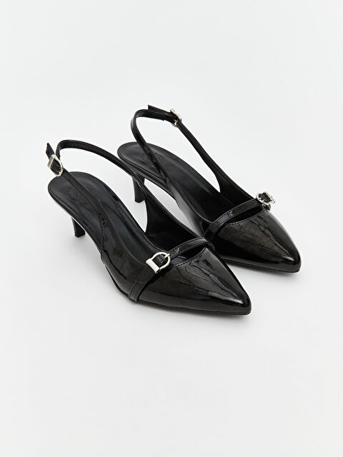 LCW STEPS Sivri Burun Kadın Topuklu Ayakkabı - W5CM13Z8-HUC