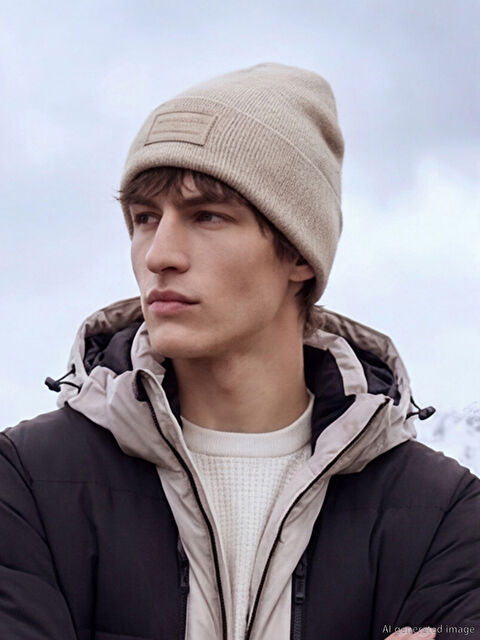 XSIDE Baskılı Erkek Bere - W5CN26Z8-SGP