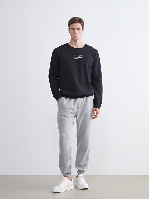 LCW ECO Standart Kalıp Erkek Jogger Eşofman Altı - W5CY77Z8-LAM