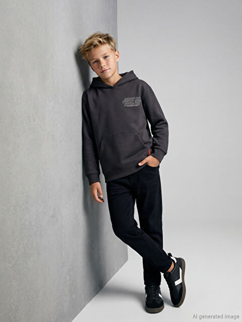 LCW Kids Super Skinny Fit Erkek Çocuk Jean Pantolon - W5DC49Z4-326