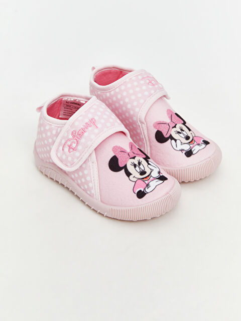 LCW STEPS Minnie Mouse Baskılı Kız Çocuk Panduf - W5DF77Z1-LT9