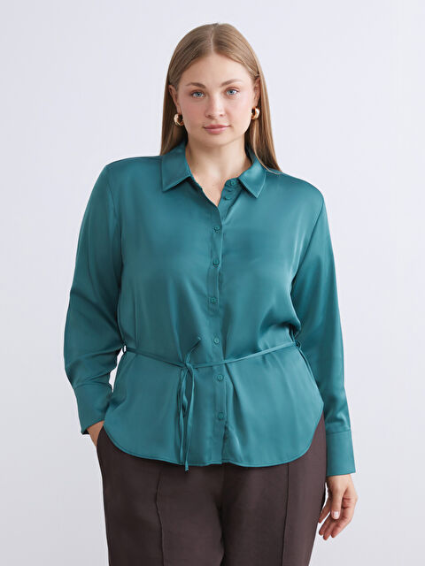 LCWAIKIKI Classic Oversize Kadın Gömlek - W5DH35Z8-HCE