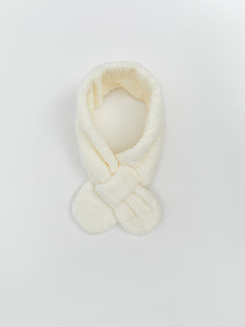LCW ACCESSORIES Fiyonk Figürlü Kız Çocuk Pelüş Boyunluk - W5DH84Z4-D3W