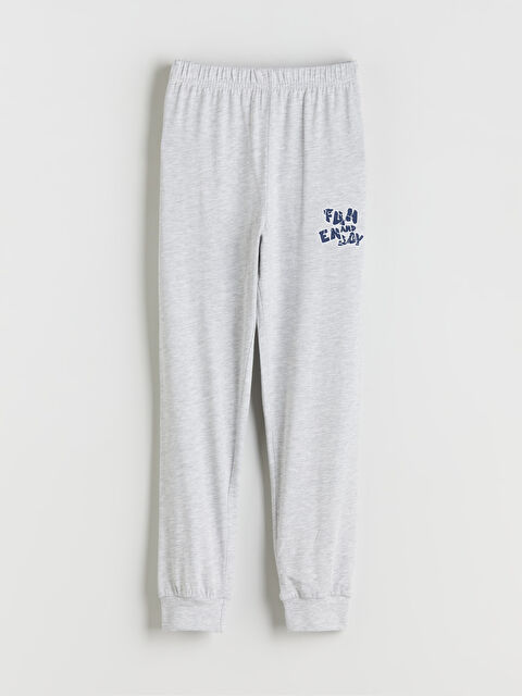 LCW Kids Beli Lastikli Erkek Çocuk Pijama Alt - W5DQ17Z4-LAK