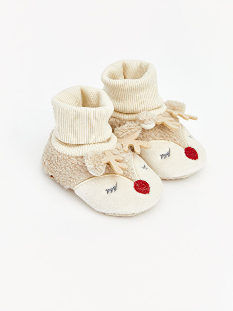 LCW STEPS Çoraplı Kız Bebek Panduf - W5DR99Z1-DEC